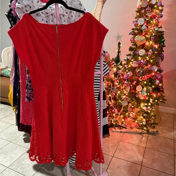 Kate Spade Elegant Red Women's Dress - Picture 3 of 4